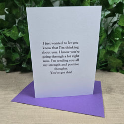 You're Strong, Thinking of You Card (ONLINE ORDER ONLY)