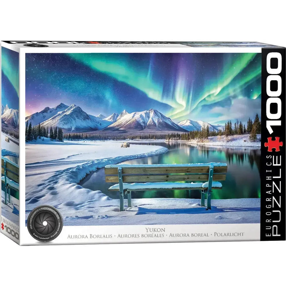 Yukon Aurora Borealis 1000 Piece Jigsaw Puzzle Eurographics (ONLINE ORDER ONLY)