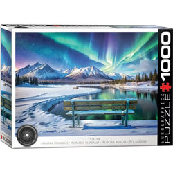 Yukon Aurora Borealis 1000 Piece Jigsaw Puzzle Eurographics (ONLINE ORDER ONLY)