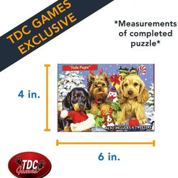 Yule Pups 234 Piece "World's Smallest" Jigsaw Puzzle TDC (ONLINE ORDER ONLY)