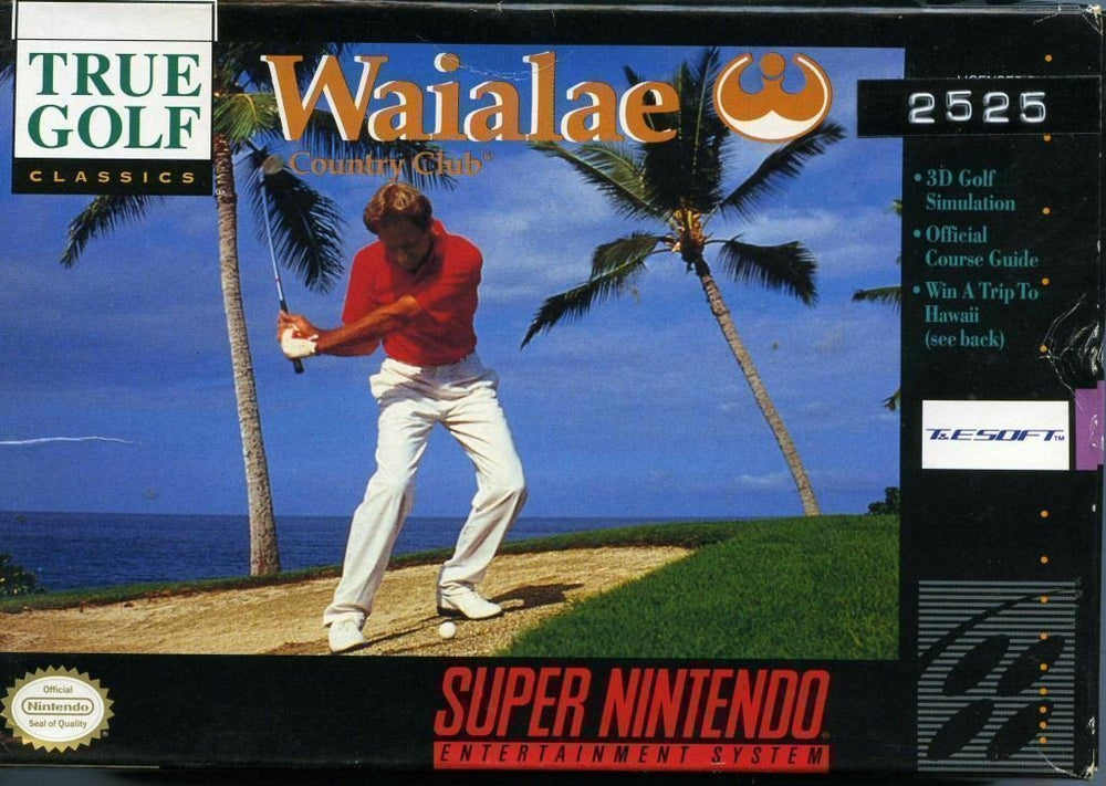 Waialae Country Club (Super Nintendo) (Online Order Only)