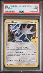 2021 POKEMON CELEBRATIONS DIALGA #20 PSA 9 (Online Order Only)