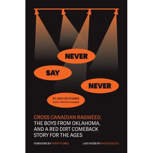 Never Say Never: Cross Canadian Ragweed, The Boys From Oklahoma, and a Red Dirt Comeback Story for the Ages - Paperback (ONLINE ORDER ONLY)