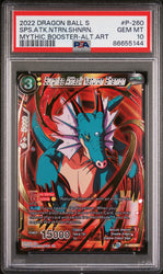2022 DRAGON BALL SUPER MYTHIC BOOSTER SPS.ATK.NTRN.SHNRN. #P-260 - PSA 10 (Online Order Only)