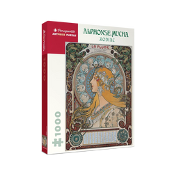 Zodiac by Mucha 1000 Piece Jigsaw Puzzle Pomegranate (ONLINE ORDER ONLY)
