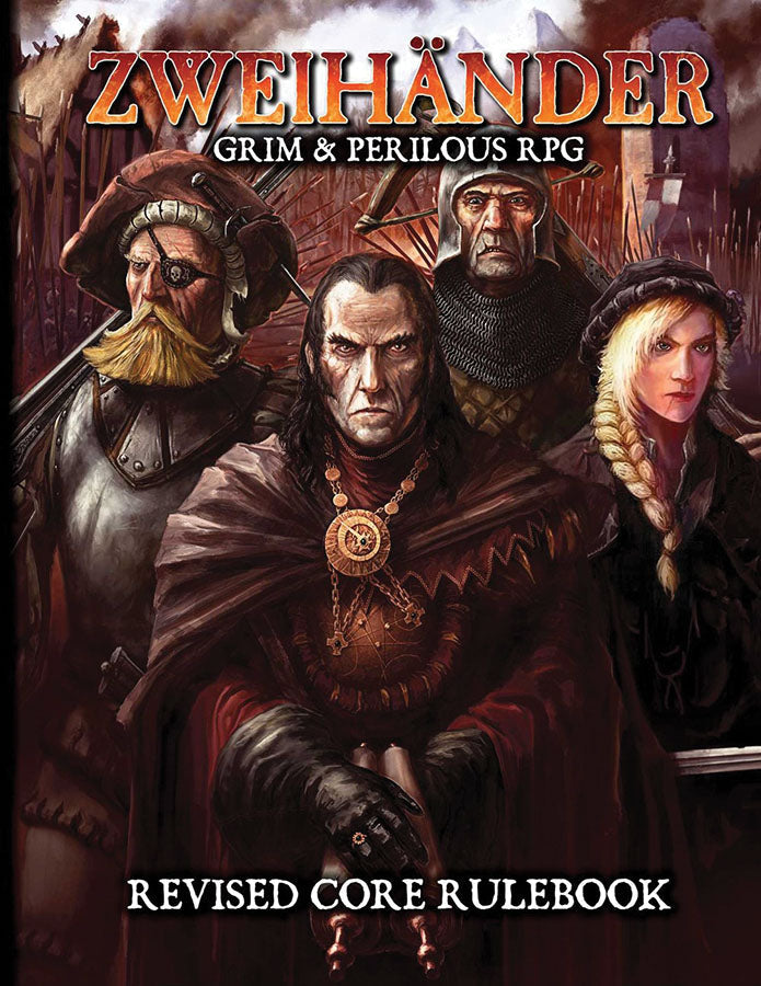 Zweihander Grim & Perilous: Revised Core Rulebook (ONLINE ORDER ONLY)