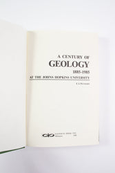 A Century of Geology 1885-1985 at the John Hopkins University (ONLINE ORDER ONLY)