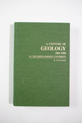 A Century of Geology 1885-1985 at the John Hopkins University (ONLINE ORDER ONLY)