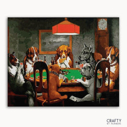 A Friend in Need - Dogs Playing Poker