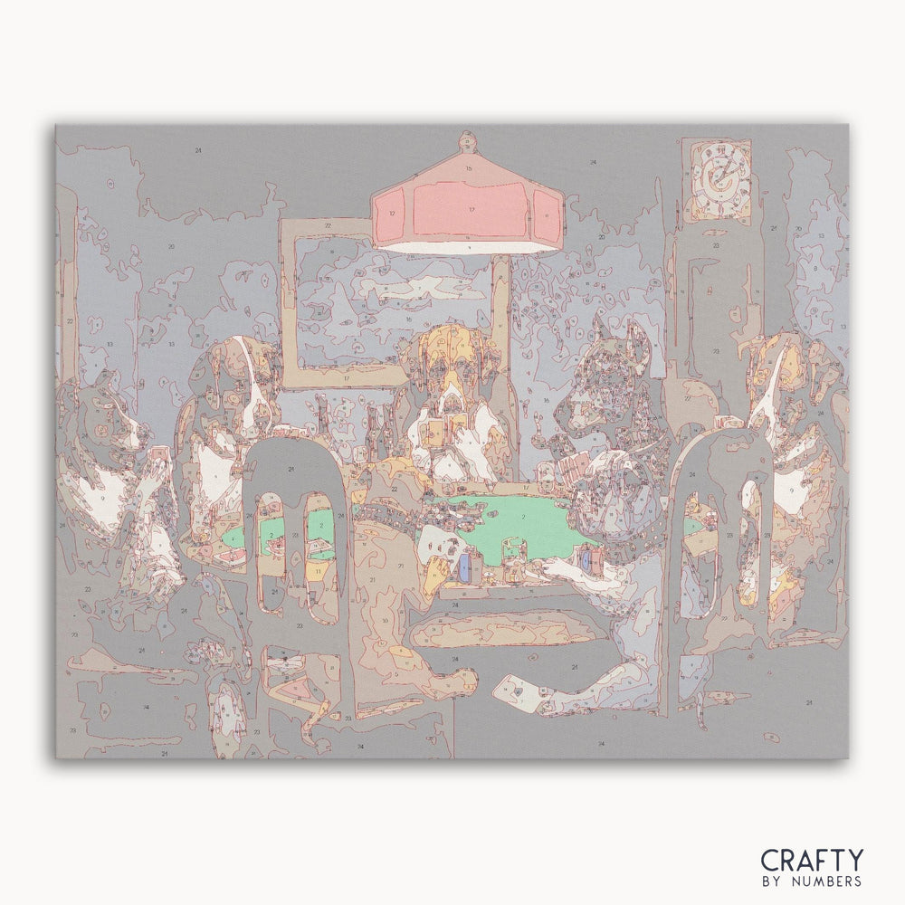 A Friend in Need - Dogs Playing Poker