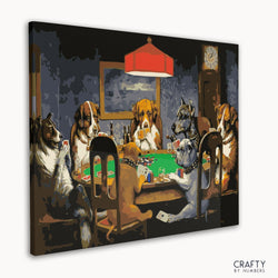 A Friend in Need - Dogs Playing Poker