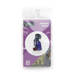 A Sunday Afternoon on the Island of La Grande Jatte Enamel Pin - Today is Art Day (ONLINE ORDER ONLY)