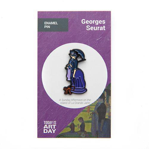 A Sunday Afternoon on the Island of La Grande Jatte Enamel Pin - Today is Art Day (ONLINE ORDER ONLY)