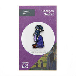 A Sunday Afternoon on the Island of La Grande Jatte Enamel Pin - Today is Art Day (ONLINE ORDER ONLY)
