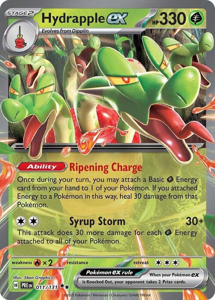 Hydrapple ex (011/131) [Scarlet & Violet: Prismatic Evolutions] (Online Only)