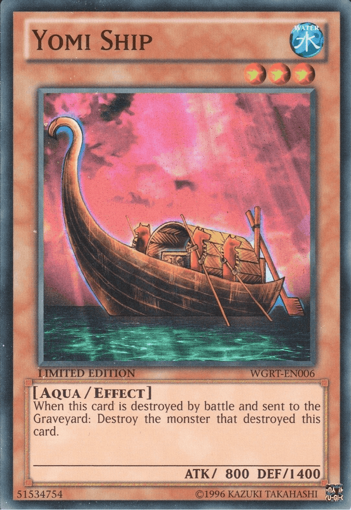 Yomi Ship [WGRT-EN006] Super Rare (ONLINE ORDER ONLY)