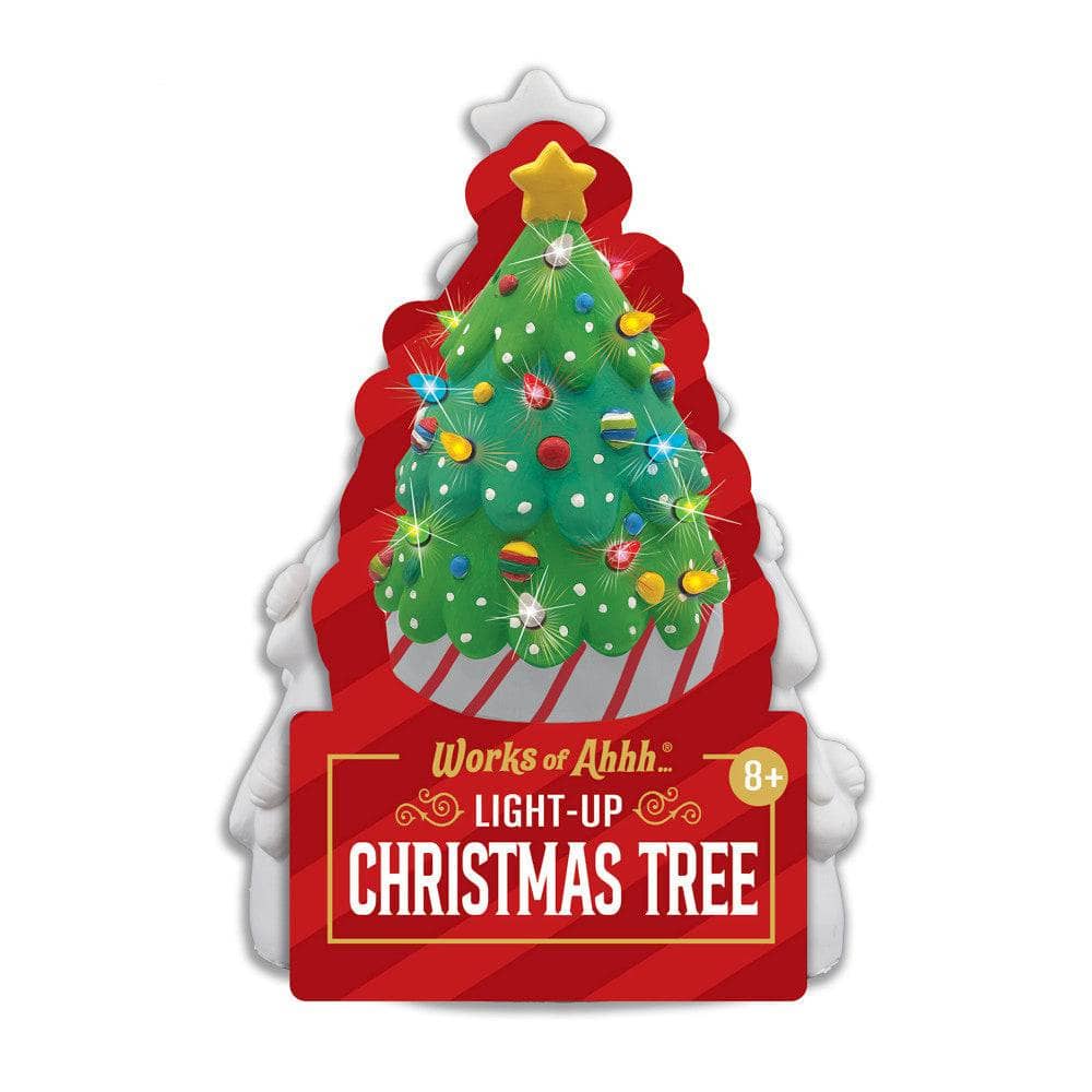 Christmas Tree - 6" Light-Up Plaster Paint Kit