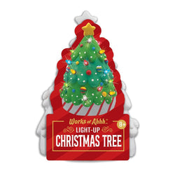 Christmas Tree - 6" Light-Up Plaster Paint Kit