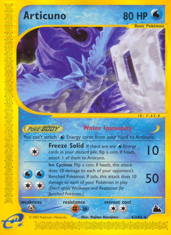 Articuno (4/144) [Skyridge] (Online Only)