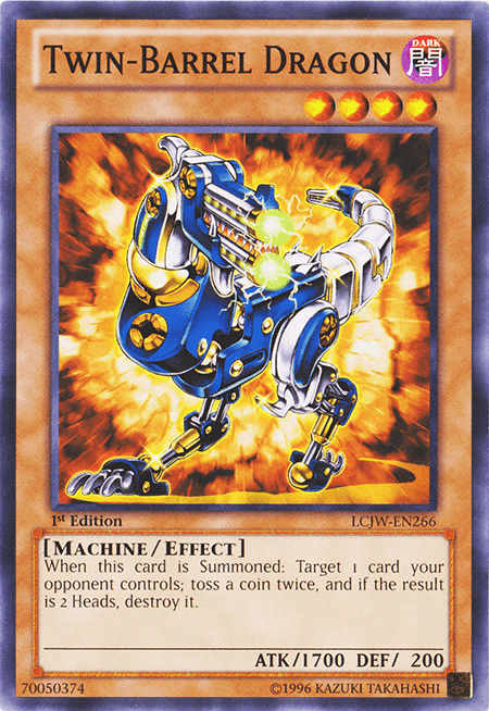 Twin-Barrel Dragon [LCJW-EN266] Common (ONLINE ORDER ONLY)