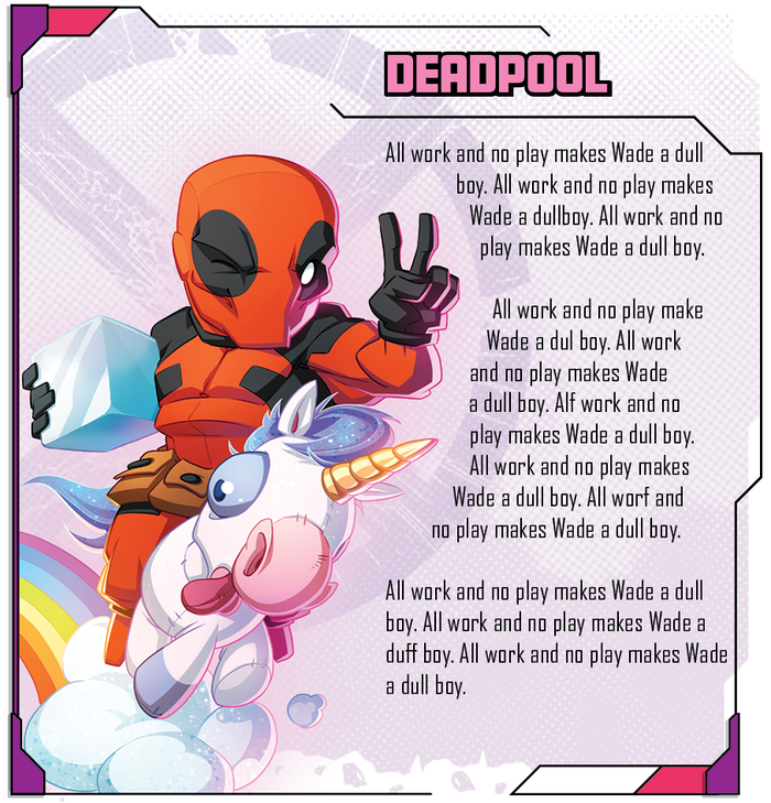 Marvel United: X-Men Deadpool Expansion - Kickstarter Edition