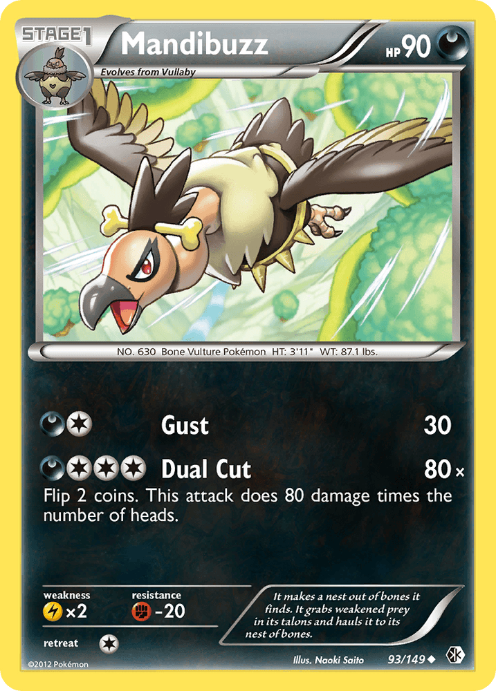 Mandibuzz (93/149) [Black & White: Boundaries Crossed] (Online Only)