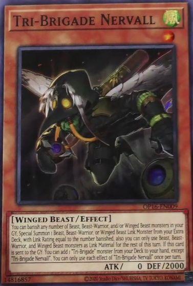 Tri-Brigade Nervall [OP16-EN009] Super Rare (ONLINE ORDER ONLY)