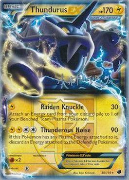 Thundurus EX (38/116) (Plasma Power - Haruto Kobayashi) [World Championships 2014] (Online Only)