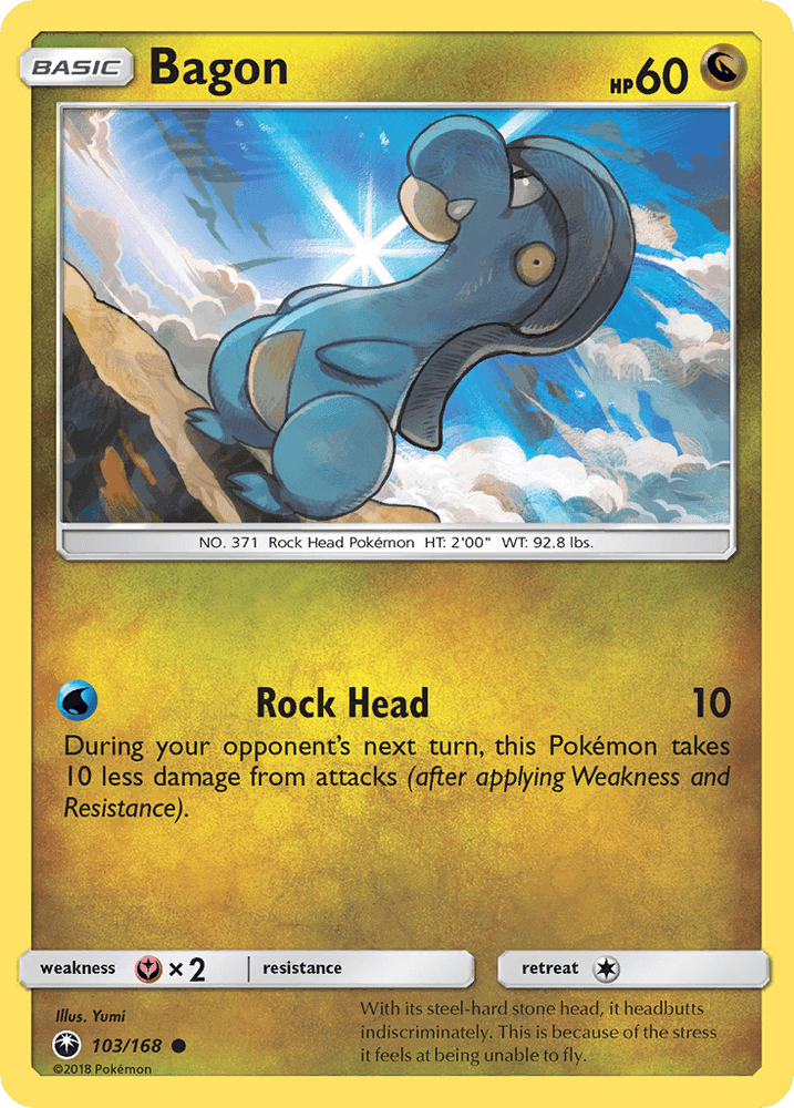 Bagon (103/168) [Sun & Moon: Celestial Storm] (Online Only)