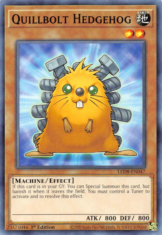 Quillbolt Hedgehog [LED8-EN047] Common (ONLINE ORDER ONLY)