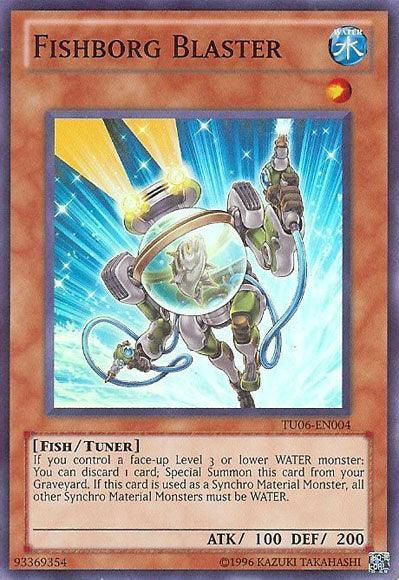 Fishborg Blaster [TU06-EN004] Super Rare (ONLINE ORDER ONLY)