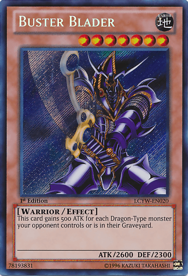 Buster Blader [LCYW-EN020] Secret Rare (ONLINE ORDER ONLY)