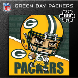 Green Bay Packers - NFL Mascot 100 Piece Jigsaw Puzzle