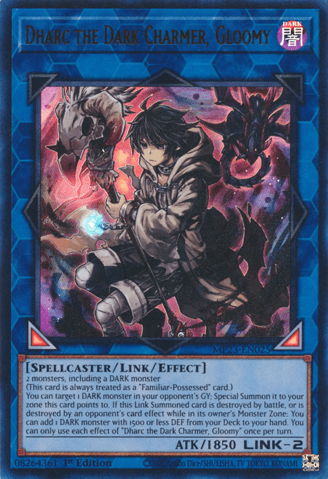 Dharc the Dark Charmer, Gloomy [MP23-EN025] Ultra Rare (ONLINE ORDER ONLY)
