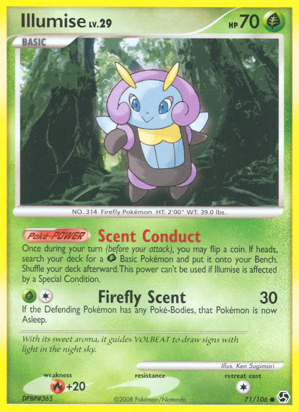Illumise (71/106) [Diamond & Pearl: Great Encounters] (Online Only)