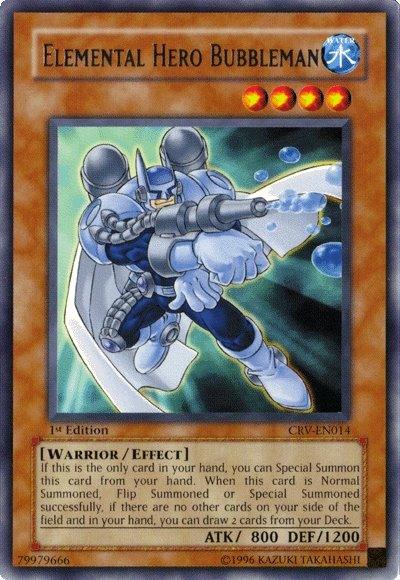 Elemental Hero Bubbleman [CRV-EN014] Rare (ONLINE ORDER ONLY)