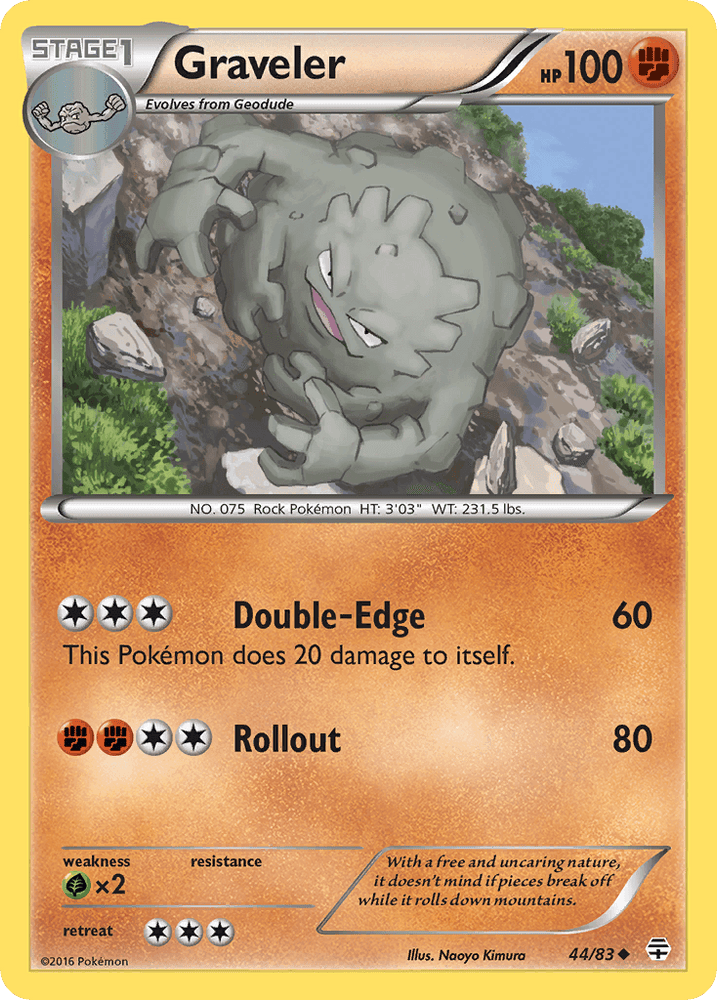 Graveler (44/83) [XY: Generations] (Online Only)