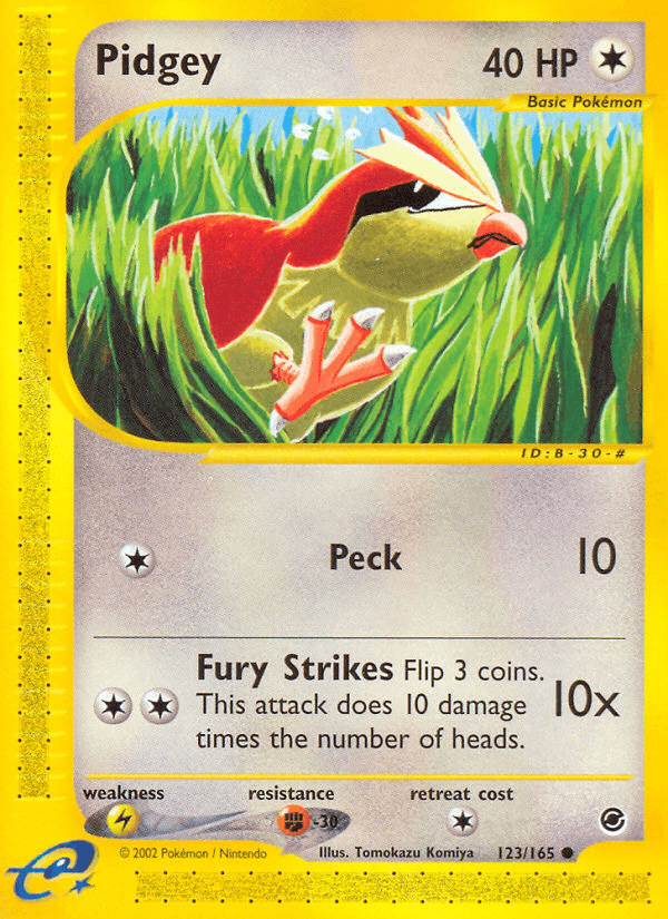Pidgey (123/165) [Expedition: Base Set] (Online Only)