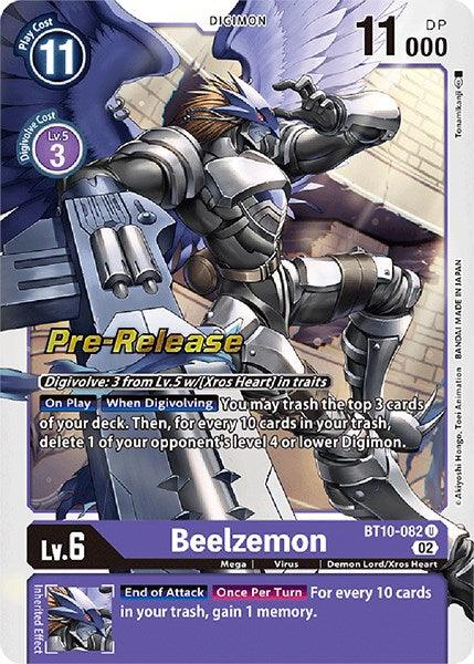Beelzemon [BT10-082] [Xros Encounter Pre-Release Cards] (ONLINE ORDER ONLY)