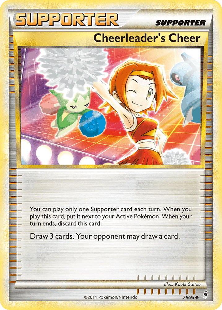Cheerleader's Cheer (76/95) [HeartGold & SoulSilver: Call of Legends] (Online Only)