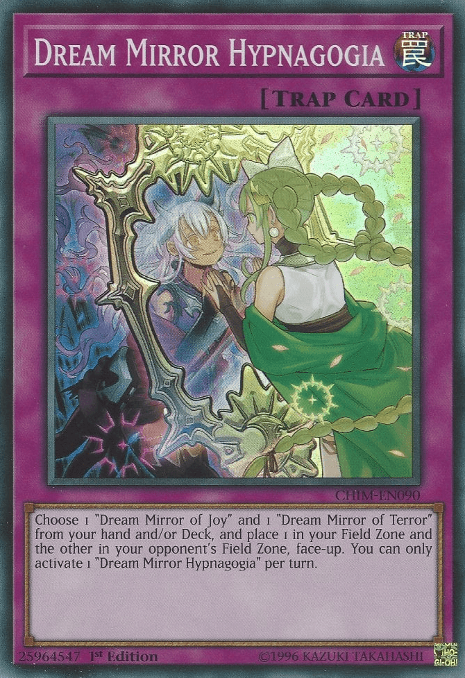 Dream Mirror Hypnagogia [CHIM-EN090] Super Rare (ONLINE ORDER ONLY)