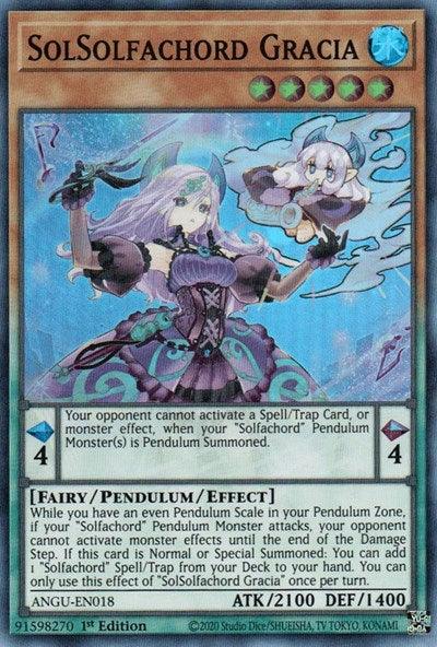 SolSolfachord Gracia (Super Rare) [ANGU-EN018] Super Rare (ONLINE ORDER ONLY)