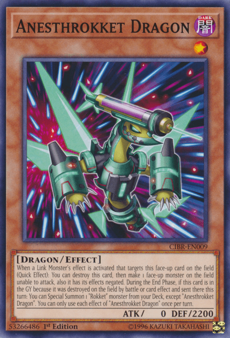 Anesthrokket Dragon [CIBR-EN009] Common (ONLINE ORDER ONLY)
