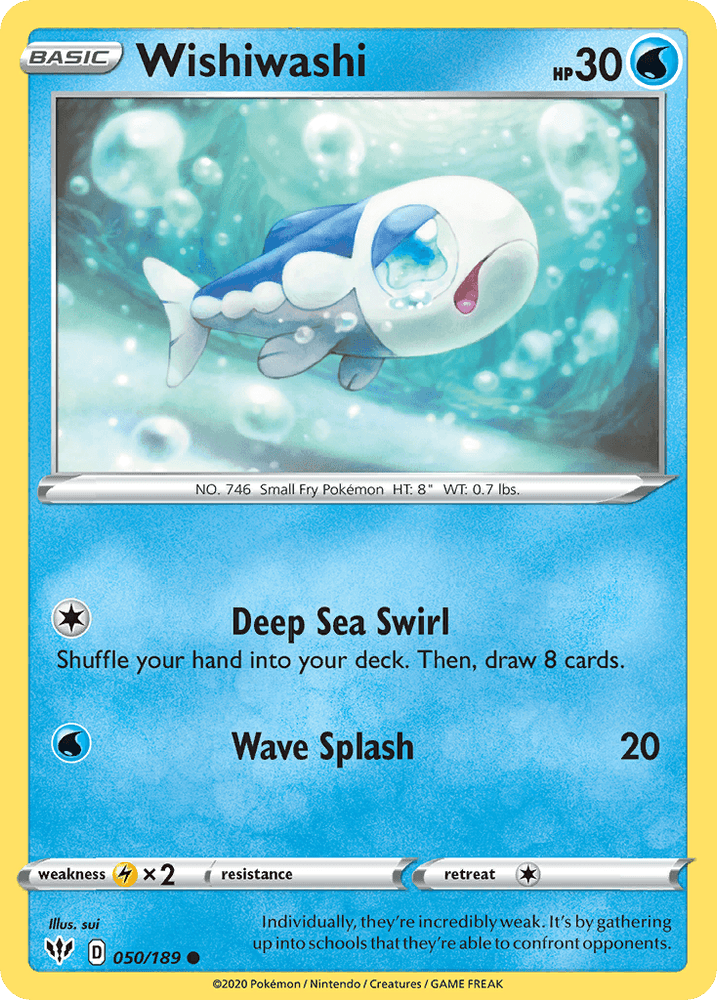Wishiwashi (050/189) [Sword & Shield: Darkness Ablaze] (Online Only)