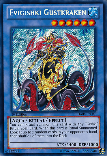 Evigishki Gustkraken [HA06-EN046] Secret Rare (ONLINE ORDER ONLY)