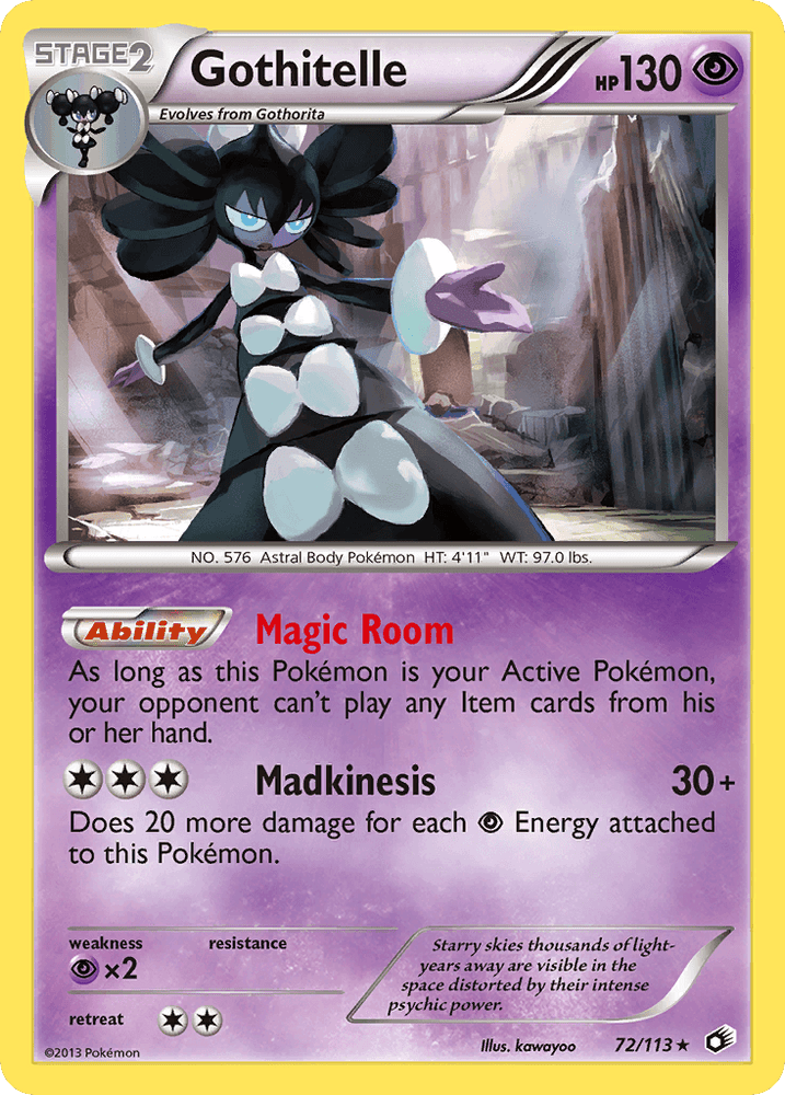 Gothitelle (72/113) [Black & White: Legendary Treasures] (Online Only)