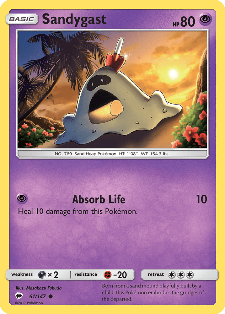 Sandygast (61/147) [Sun & Moon: Burning Shadows] (Online Only)