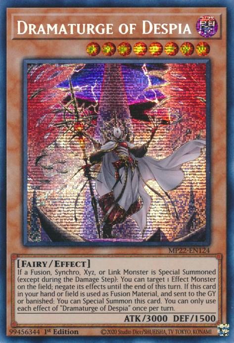 Dramaturge of Despia [MP22-EN124] Prismatic Secret Rare (ONLINE ORDER ONLY)