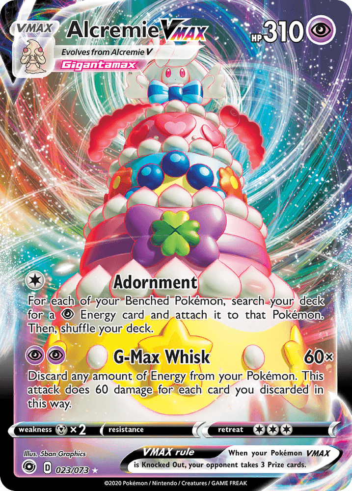 Alcremie VMAX (023/073) [Sword & Shield: Champion's Path] (Online Only)