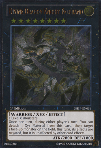 Divine Dragon Knight Felgrand (UTR) [SHSP-EN056] Ultimate Rare (ONLINE ORDER ONLY)